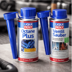 Combo Octanador Y Limpiador De Válvulas Liqui Moly