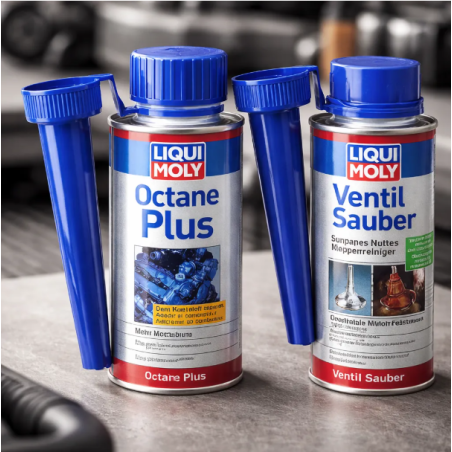 Combo Octanador Y Limpiador De Válvulas Liqui Moly